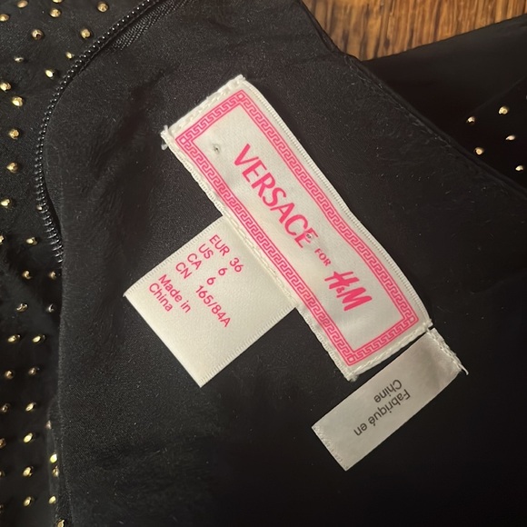 Versace X H&M SILK Studded Sleeveless Top - Picture 6 of 7